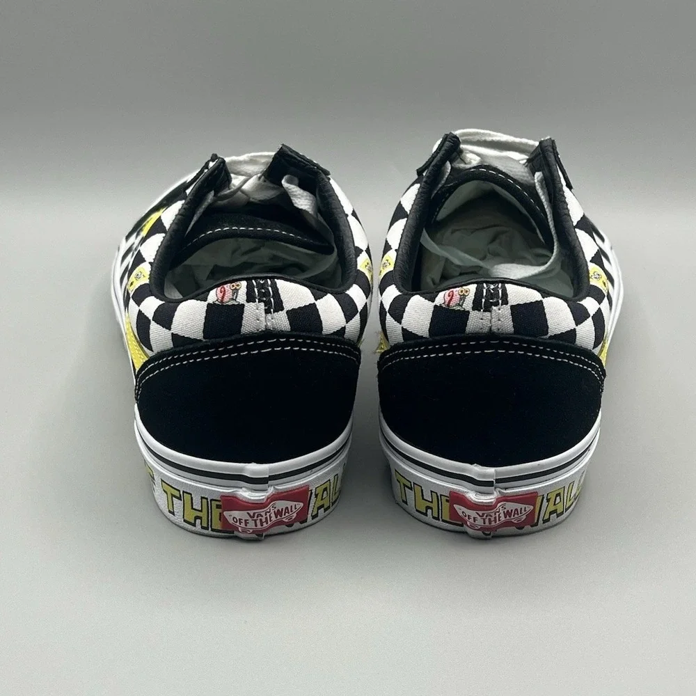 Vans‎ Old Skool x Spongebob Checkerboard Shoes - Men's Size 8 Women's Size 9.5